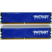 Память 1Gb (2x512Mb) DDR2 Patriot PSD251253381H pc4200 533MHz (Измайлово)