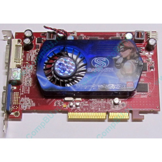Б/У видеокарта 512Mb DDR2 ATI Radeon HD2600 PRO AGP Sapphire (Измайлово)