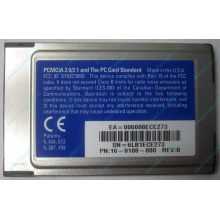 Сетевая карта 3COM Etherlink III 3C589D-TP (PCMCIA) без LAN кабеля (без хвоста) - Измайлово